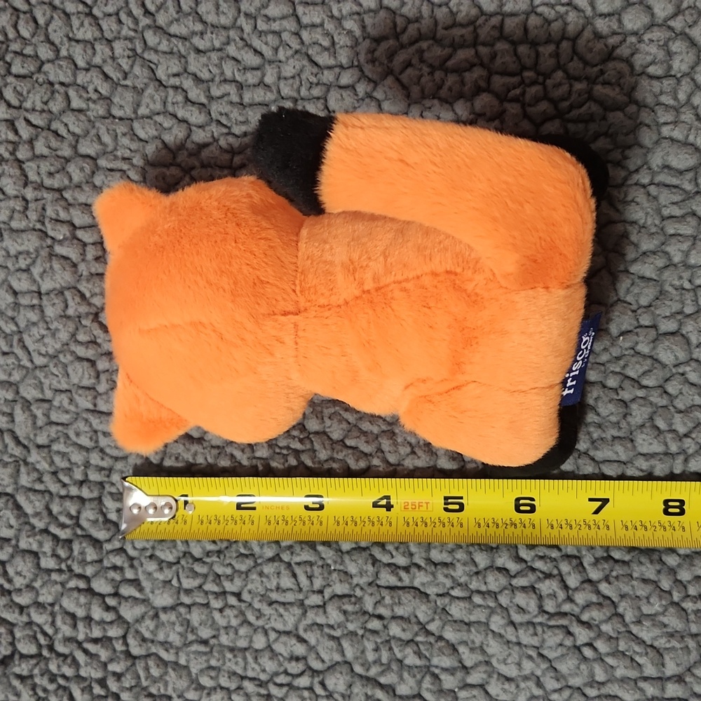 NWT Frisco By Chewy Camping Fox Plush Squeaky Dog Toy - Picture 5 of 5